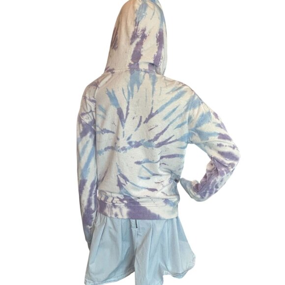 Pink Floyd 73 Dark Side Of The Moon Tie-Dye Hoodie Small Hippie - Picture 4 of 6